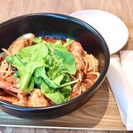 pasta家 - 漁師風トマトソース＋ルッコラ