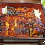 三代目 鰻の田中 - うな重 いっぴき 2,780円（税込）。