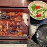 三代目 鰻の田中 - うな重 いっぴき 2,780円（税込）。