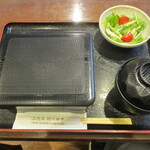 三代目 鰻の田中 - こんな感じで ”うな重” が提供されます。