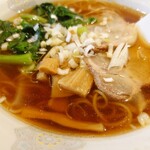 中華料理福臨門 - ラーメン（650円）と餃子（500円）1,150円