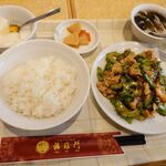 中華料理福臨門 - ゴーヤと豚肉の味噌炒め800円