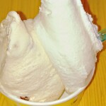 ジェラテリア フルーツラボラトリー - 藻塩ミルク＆キャラメルアーモンド