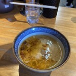 支那そば なかじま - つけ汁　しお