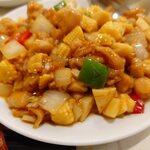 中華料理福臨門 - 鶏肉の香り辛子炒め850円