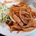 中華料理福臨門 - 豚肉の生姜焼き800円