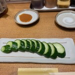 まん天餃子 横浜店 - きゅうり一本漬