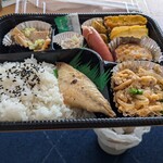 不二仕出し店 - 焼きサバメイン