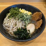 英凛 - 料理写真:明日葉ラーメン 1100円　(2025.6)