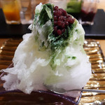 六雁 - 六雁名物　かき氷 大盛