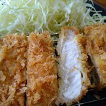 とんかつ専門店 かつ一 - ロースかつ定食