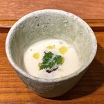 とんかつ乃ぐち - 野菜のすり流し