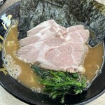 らーめん 武双家 - ちゃーしゅー麺並
（のり3枚、ちゃーしゅー4枚、ほうれん草）
1150円