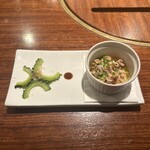 韓流 安歡 - 酢もつとゴーヤ