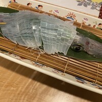 対馬のどぐろとイカ活き造り 博多 魚蔵 都ホテル店 - 