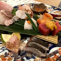 対馬のどぐろとイカ活き造り 博多 魚蔵 都ホテル店 - 