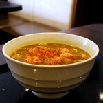 CoCo壱番屋 - カレーうどん小盛＋チキンカツ