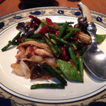 中国野菜の炒め