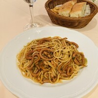 エリオ・ロカンダ・イタリアーナ - ヤリイカのスパゲッティ