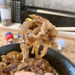 うどん処 龍太郎 - 牛肉、にゅ～～ん！　※佃煮風