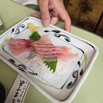 鯉とうなぎのまるます家 - 鯉生刺し