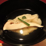 野嵯和 - 松茸の椀　平成26年9月　夜の席