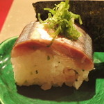 野嵯和 - 秋刀魚の鮨　平成26年9月　夜の席