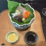 比良山荘 - 鯉 一本釣りの琵琶鱒 岩魚