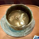 比良山荘 - 熊とすっぽんのスープ