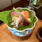 比良山荘 - 鯉 一本釣りの琵琶鱒 岩魚