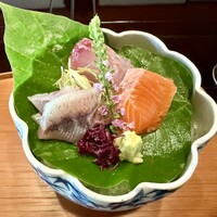 比良山荘 - 鯉 一本釣りの琵琶鱒 岩魚