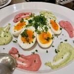 酒飲めフレンチ bisとろタカギ - ウフ♡マヨ