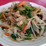 中華料理 松月 - ニラレバ炒め