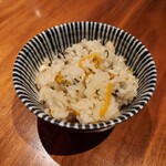 あわい - ウニと岩海苔の炊き込みご飯