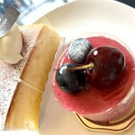 エピ・ド・ルージュ - チーズケーキ&カシス❤︎