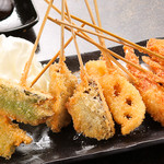 Various Fried Skewers