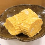 穴子料理と地酒 浅草 川井 - 出汁巻き卵焼き