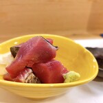 穴子料理と地酒 浅草 川井 - 千葉産　鰹の藁焼き