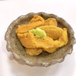 穴子料理と地酒 浅草 川井 - 宮城産　紫雲丹