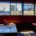 ヨコクラうどん - 味のある店内