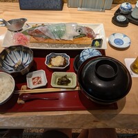対馬のどぐろとイカ活き造り 博多 魚蔵 都ホテル店 - 