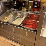 元祖油堂 田町店 - 薬味１