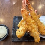 銀蔵 箕面駅前店 - エビフライ(かぼちゃ付) 1188円税込