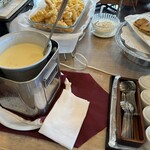 レストラン ヴァロリス - 冷製コーンクリームスープ