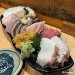 かかし屋 - 刺身の盛合せ
