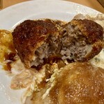 キッチンまつむら - メンチカツも良い