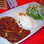 Joining - 【２０１４／１０】週替わりカレーランチ　７７０円　薄切り牛肉とブロッコリーのカレー