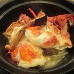 北新地 海櫻 - 伊勢海老ちゃんと白ワインがGOOD！幸せです！