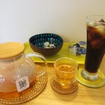 とよ香kitchen - アイスコーヒーと、バニラ＆ルイボスティー