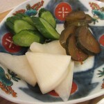 とよ香kitchen - 漬け物盛り合わせ